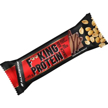 ALLNUTRITION Fitking Protein Snack Bar 40 g Příchuť: Čokoládové arašídy