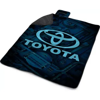 deka Sablio Plážová deka Logo Toyota Motor: 200x140 cm