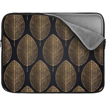 pouzdro na notebook Sablio Obal na notebook Zlaté listy - 13"