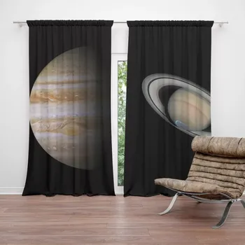 Závěs Sablio Závěs Planety a slunce: 2ks 140x250cm