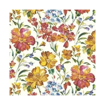 Papírový ubrousek Papírové ubrousky "Polní květy", vlčí máky, 33 cm, 20 ks