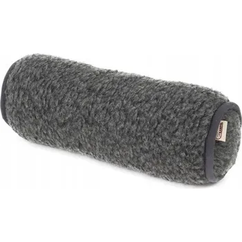 Prostěradlo Váleček pod hlavu z merino vlny 50x15 grafitový - Rehabilitační a zdravotnické výrobky