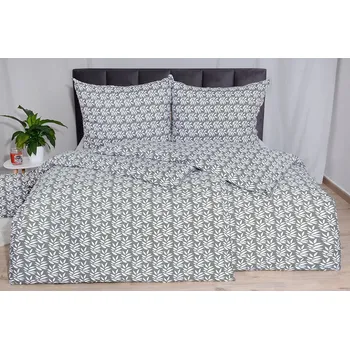 Povlečení Povlečení mikrosatén SENIKA šedé