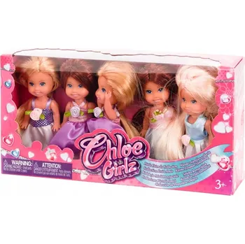 Vrták CHLOE GIRLZ Sada panenek 5 ks nová