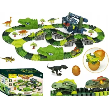 autodráha 277e ZÁVODNÍ DRÁHA DINOSAURUS DINO PARK FIGURKY 4949
