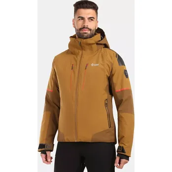 Pánská lyžařská bunda Kilpi TURNAU-M hnědá 6XL