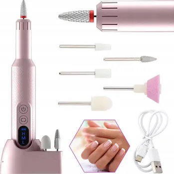 BRUSKA NA NEHTY MANIKÚRA PEDIKÚRA PROFESIONÁLNÍ BEZDRÁTOVÁ SADA