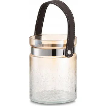 Obraz Lucerna dřevěná, sklo 23 cm