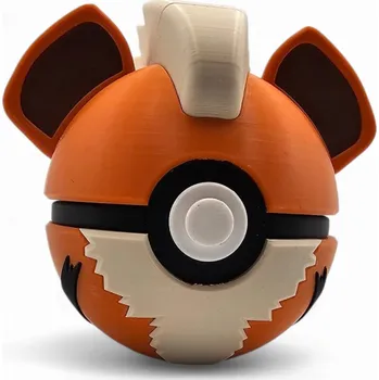 Figurka Growlithe Ball Figurka Pokémon Kolekční Pokeball