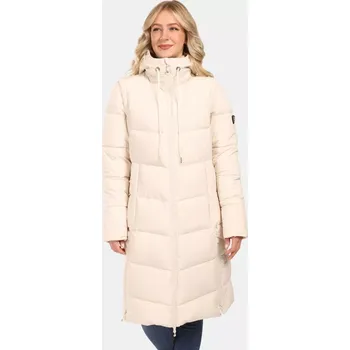 Dámský kabát Dámský kabát Kilpi SALI-W béžová 34