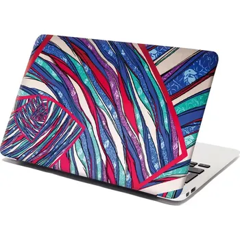 samolepka Sablio Samolepka na notebook Pruhovaný motiv 2 - 29x20 cm