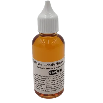 Doplněk stravy STEZA - Tinktura Lichořeřišnice plod - FORTE 5x 50 ml. (Tinktura lichořeřišnice)
