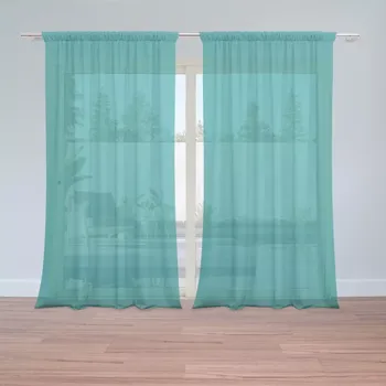 Záclona Sablio Záclony Nefritová: 2ks 150x250cm