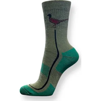 Dámské ponožky Myslivecké THERMO ponožky - bažant Vyberte velikost: 40 - 42