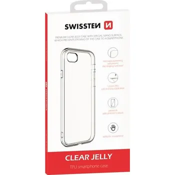 Pouzdro na mobilní telefon Swissten Clear Jelly pro Samsung Galaxy A41 5G transparentní