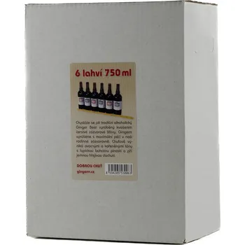 Víno Gingerrr ZÁZVOROVÝ SVAŘÁK ALKOHOLICKÝ HOTA 0,75l lahev