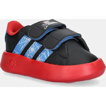 Chlapecká obuv Dětské tenisky adidas GRAND COURT SPIDER-MAN JQ7828 černá 99X, EUR 20