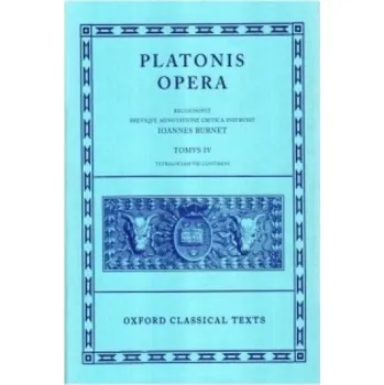 Cizí jazyk Plato Opera Vol. IV (Plato,John Burnet,J. Burnet)(Pevná)