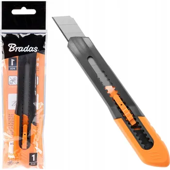 Pracovní nůž NŮŽ NŮŽ NA TAPETY ČALOUNICKÝ TAPECIÁK 18MM LÁMACÍ ČEPEL UNIVERZÁLNÍ PVC