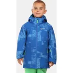 Dětská lyžařská bunda Kilpi ATENI-JB tmavě modrá 152