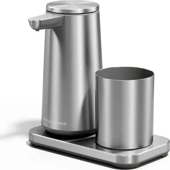 Simplehuman bezdotykový dávkovač mýdlové pěny – 296 ml + kelímek nerez ocel dobíjecí ST1097
