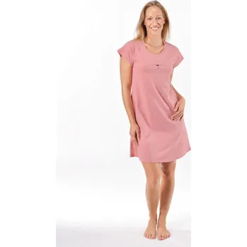 Dámská noční košile Dámské košilka noční 19164P - maracuja umbra - XL