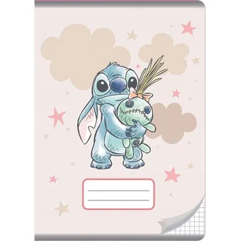 Sešit Sešit A5 s motivem Lilo a Stitch Beniamin, linkovaný, 16 listů