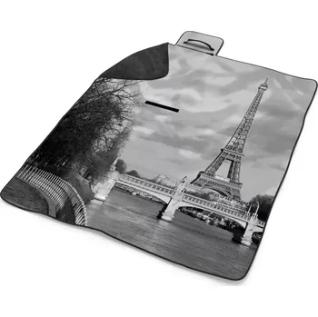 deka Sablio Plážová deka Eiffelova věž 5: 200x140 cm