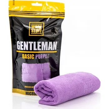 Auto-moto Work Stuff Gentleman Basic Purple 350 GSM 40x40 cm leštící utěrka fialová