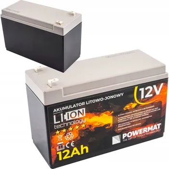Akumulátor Powermat 12 V 12 Ah