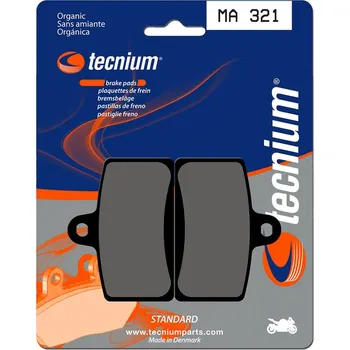 Nářadí na motocykly Brzdové destičky TECNIUM Street Organic - MA321 MA321