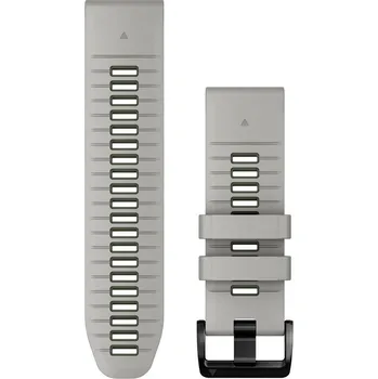 Řemínek na hodinky Řemínek Garmin QuickFit (26 mm) - šedý/zelený