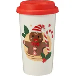 Kameninový kelímek s víčkem Perníček 400 ml 235366692