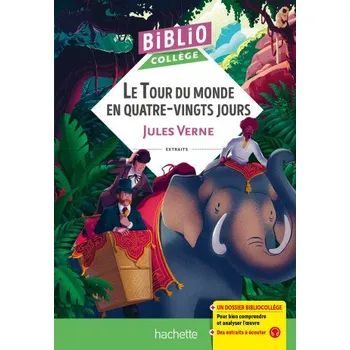 BiblioCollège Le Tour du monde en 80 jours (J Verne) (Jules Verne,Isabelle de Lisle,Sylvie Beauthier)(Kniha)