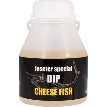 Návnadové aroma LK Baits Dip Jeseter Special 200 ml-cheese fish