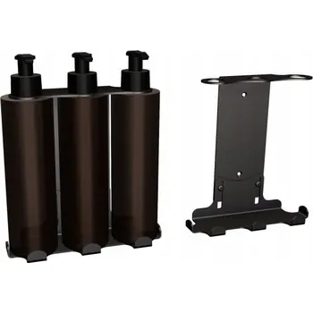 Dávkovač mýdla Nástěnný ruční dávkovač Andex 300 ml černý