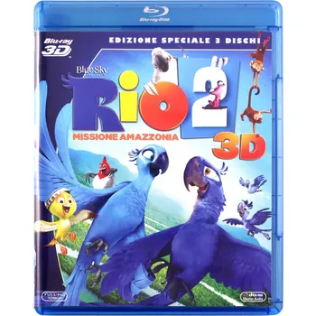 Blu-ray film Rio 2 Blu-ray disk