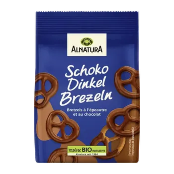 Alnatura BIO Špaldové preclíky v čokoládě 100 g