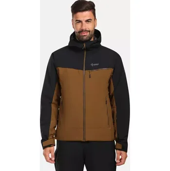 Pánská lyžařská bunda Kilpi FLIP-M hnědá 6XL