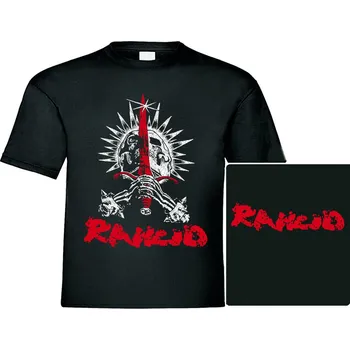 Pánské tričko pánské triko Rancid - skull and sword