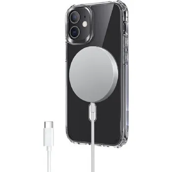 Bezdrátová nabíječka WG FAST MAGNET 15W Qi2+ kabel Type-C - bílá