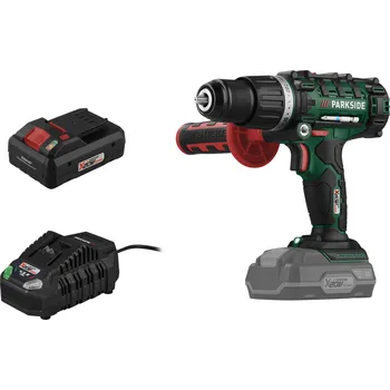 PARKSIDE® Aku příklepová vrtačka PSBSA 20-Li C3, Smart 4 Ah