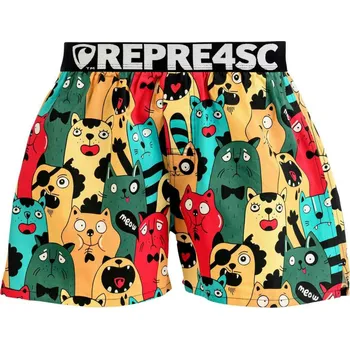 Trenýrky Represent Pánské Pánské trenky EXCLUSIVE MIKE CAT FANS Represent Fialová XXL (2760219)