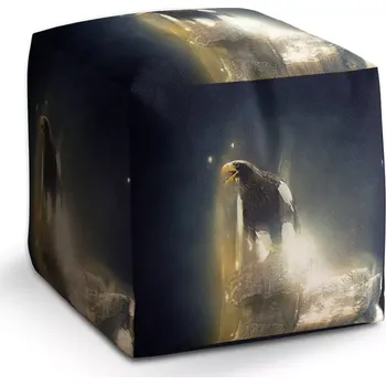 Taburet Sablio Taburet Cube Orel: 40x40x40 cm