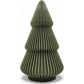 Vánoční dekorace Vánoční ozdoba na stromeček, zelená, 8x5 cm – Stylová dekorace