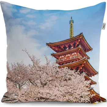 Polštář Sablio Polštář Čínská věžička - 50x50 cm