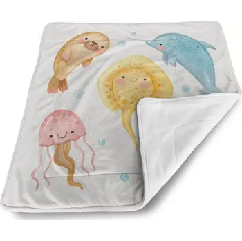 deka Sablio Deka pro miminko Podmořská parta - 80x100 cm