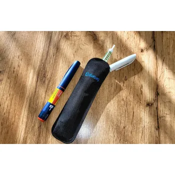 Cestovní taška Diabag Pencase Cool – chladicí pouzdro na inzulinové pero (černé) Tip na dárek pro diabetika