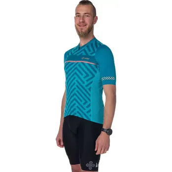 cyklistický dres Kilpi TINO-M tyrkysová 3XL