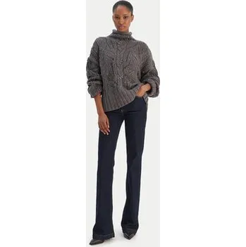 Dámský svetr Liu Jo Rolák MF5451 MA37R Šedá Regular Fit M